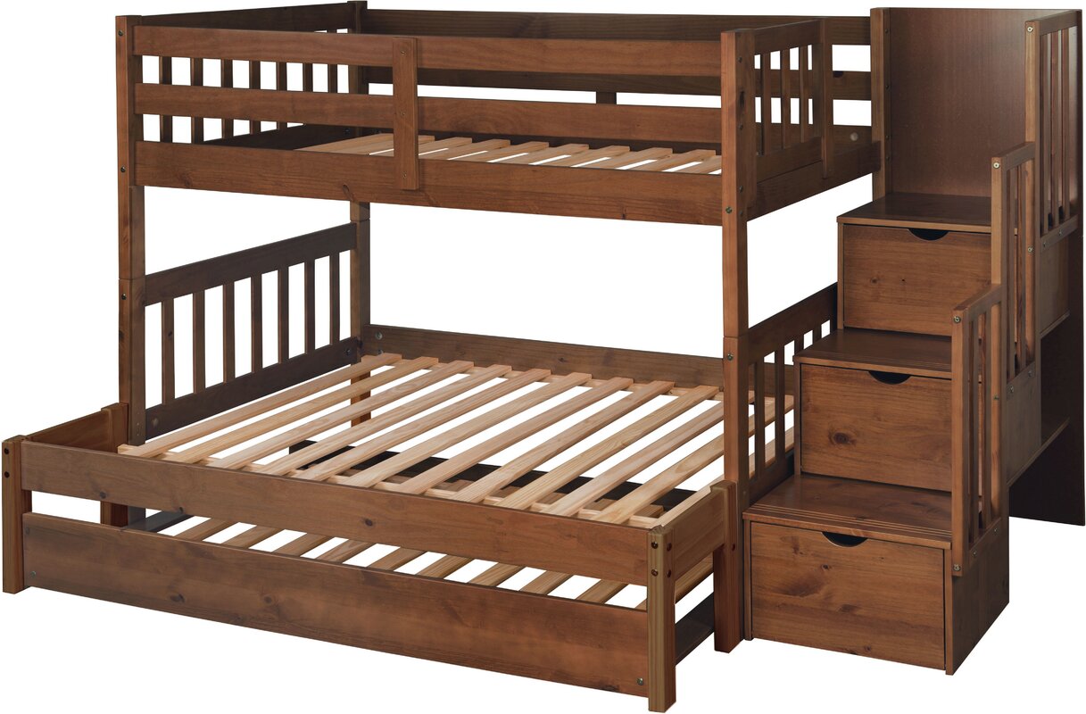twin over full bunk bed using regular mattress